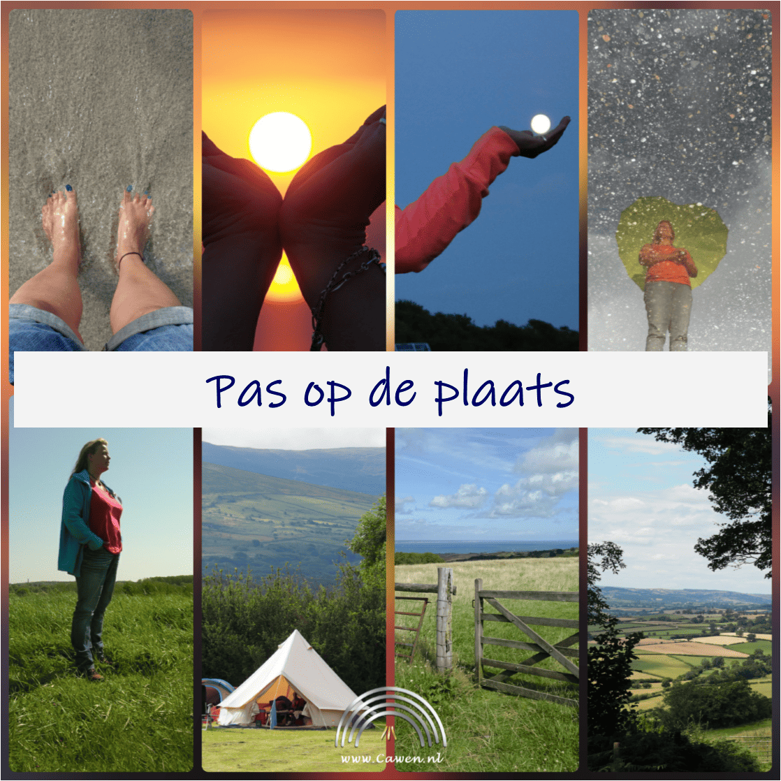 Pas op de plaats